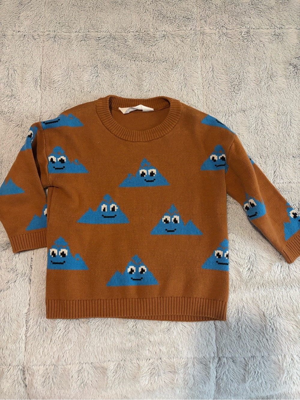 H&M Mountain Emoji Sweater